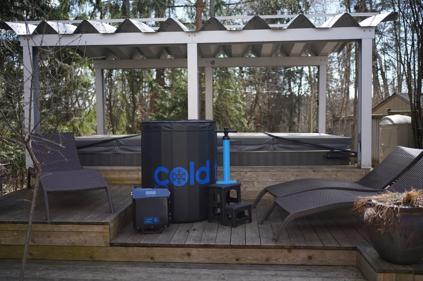 COLDTURE THE BARREL COLD PLUNGE TUB BUNDLE