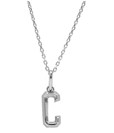 Rey FJ Mini Mono Charm Necklace