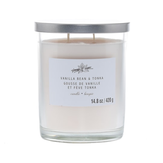 Vanilla Bean & Tonka 2-Wick Jar Candle by Ashland
