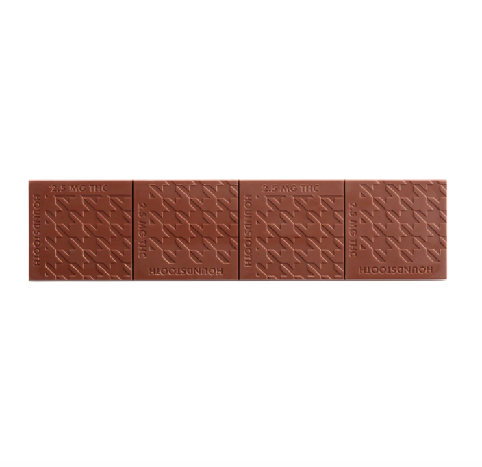 Houndstooth & Mocha Milk Chocolate Bar