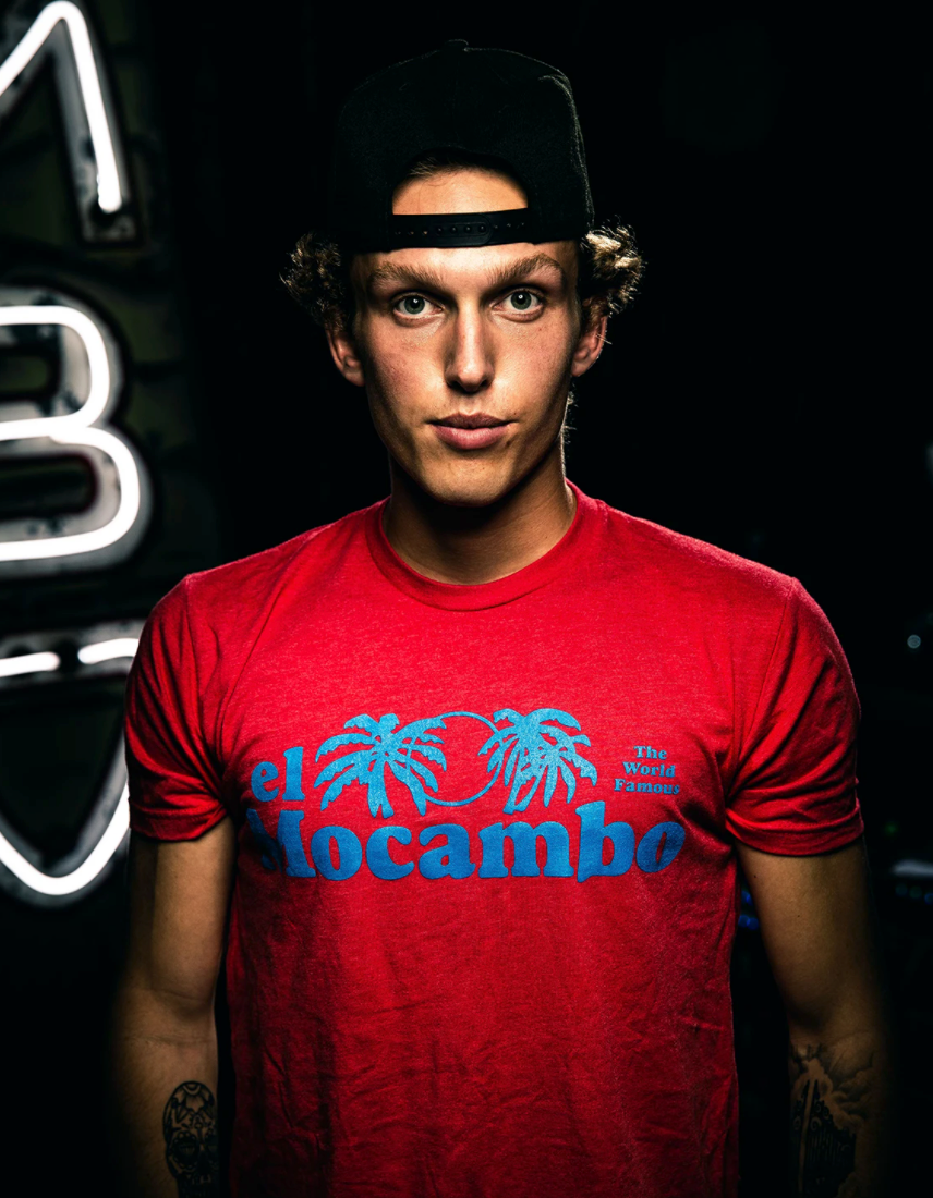 New El Mocambo Logo Tee - Red
