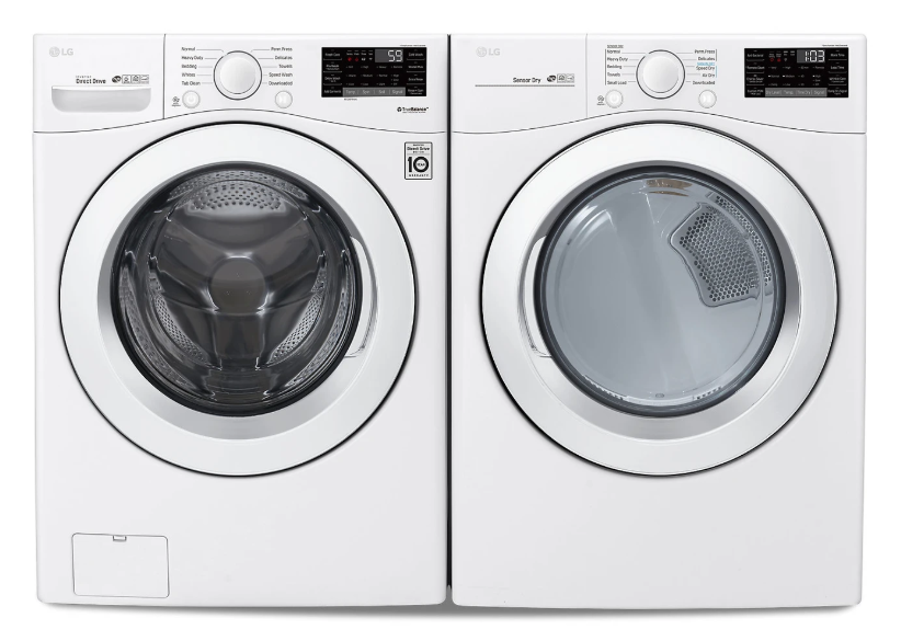 LG Wi-Fi Enabled Smart Front-Load Washer & Dryer