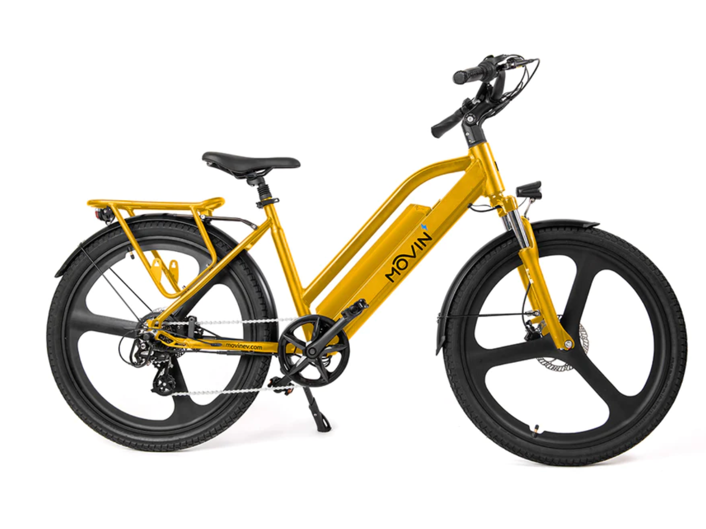 Movin' Tempo - Lightweight Urban Style Electric Bike- Racing Orange