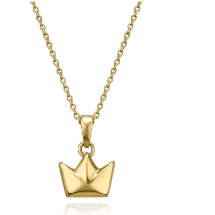 Rey FJ  Solid Gold  Icon Mini Charm Necklace