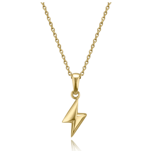 Rey FJ  Solid Gold  Icon Mini Charm Necklace