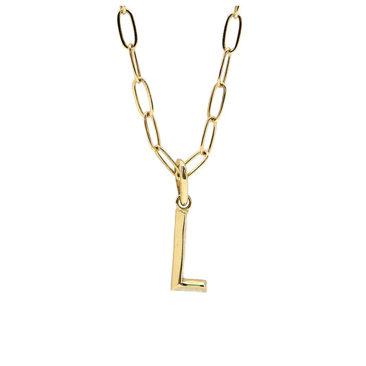 Rey FJ Mini Mono Charm Necklace