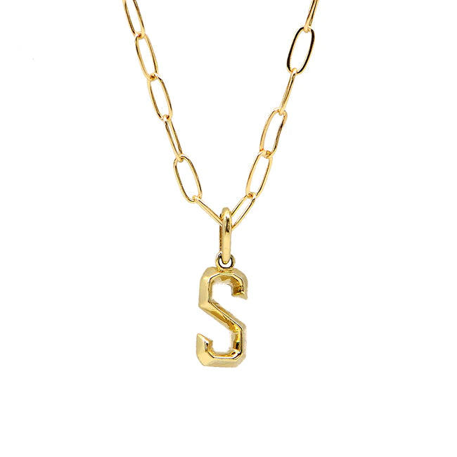 Rey FJ Mini Mono Charm Necklace