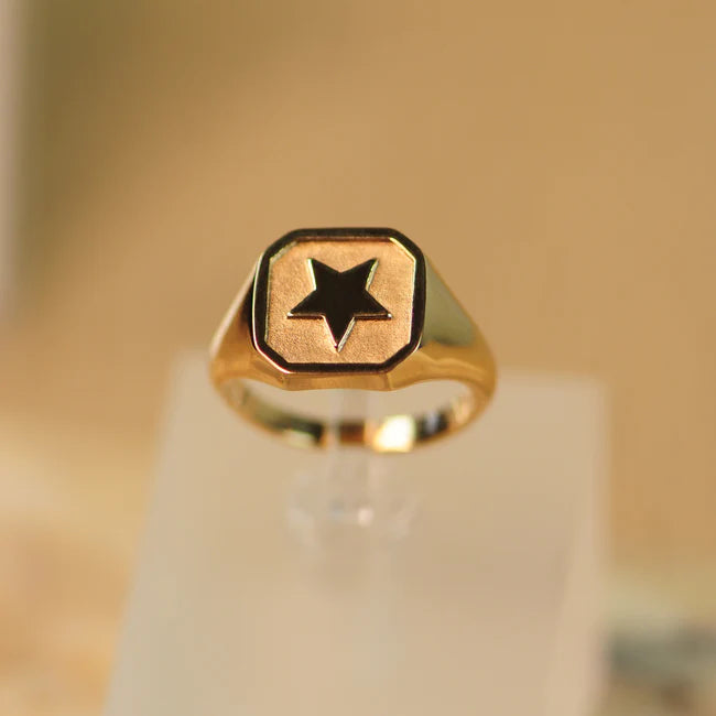 Rey FJ  Icon Dome Square Signet