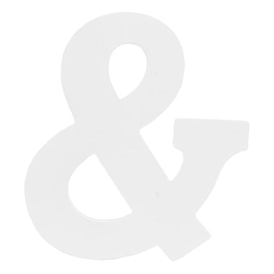 White Wood Letter by ArtMind