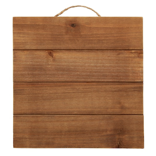 Square Wood Pallet Plaque by ArtMinds