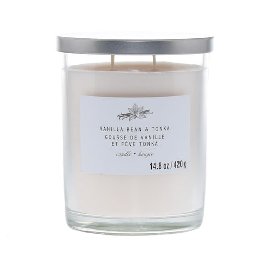 Vanilla Bean & Tonka 2-Wick Jar Candle by Ashland