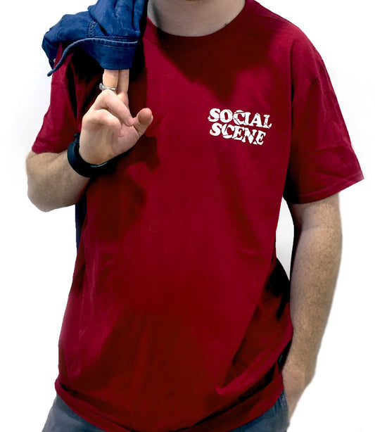 Red Bubble Letter T-Shirt