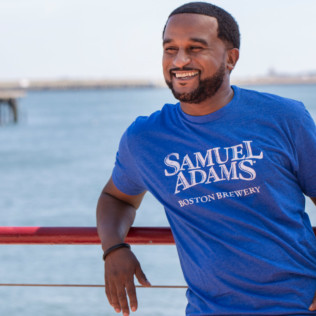 Men's Royal Simple Logo T-Shirt