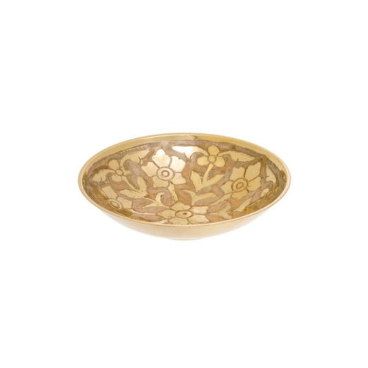 Rosalia Brass Decor Bowl