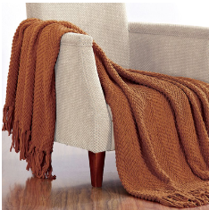 Nader Tweed Knitted Throw