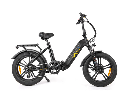 Movin' Pulse - Winter-ready Fat Tire Folding Electric Bike