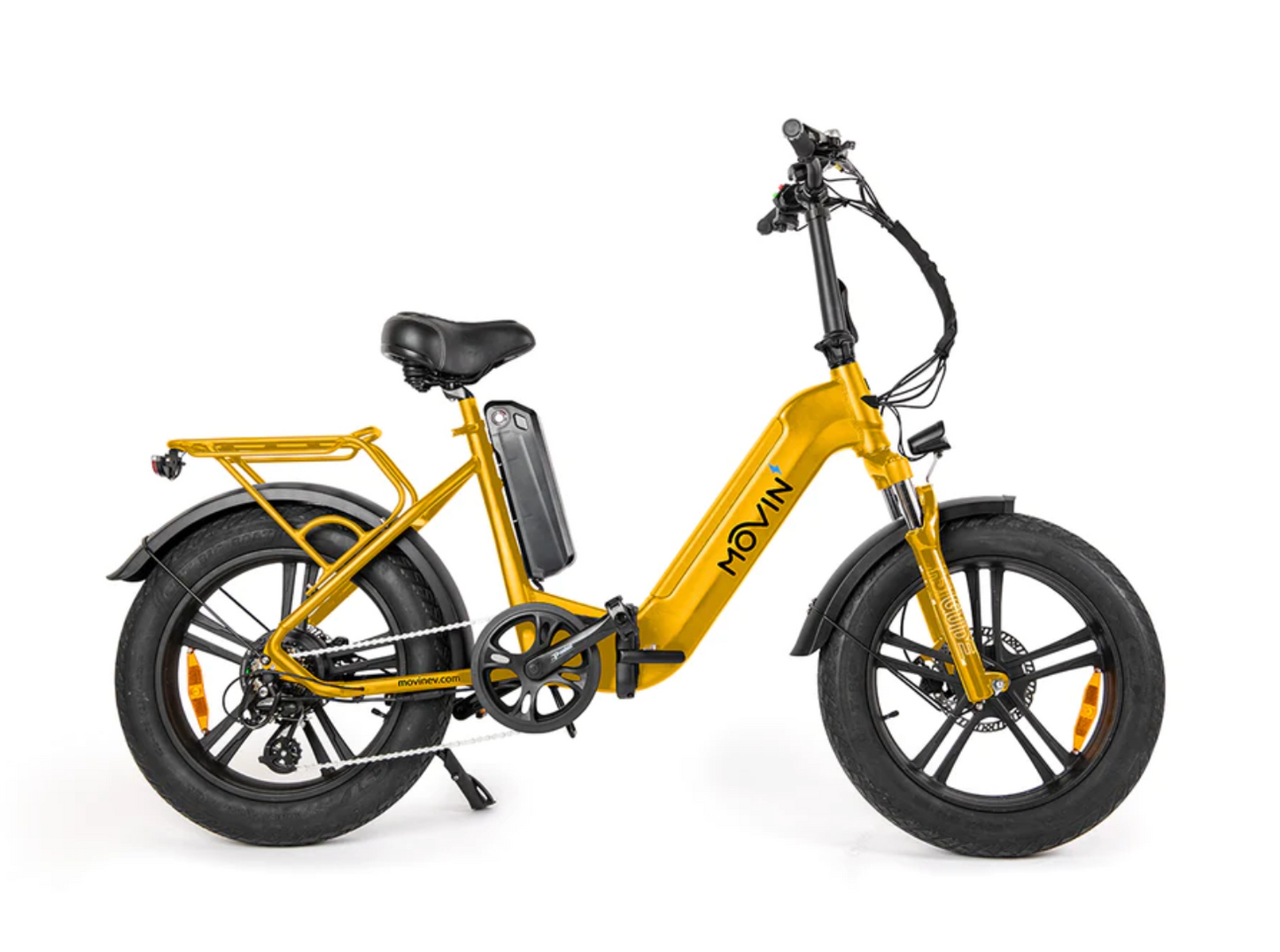 Movin' Pulse - Winter-ready Fat Tire Folding Electric Bike