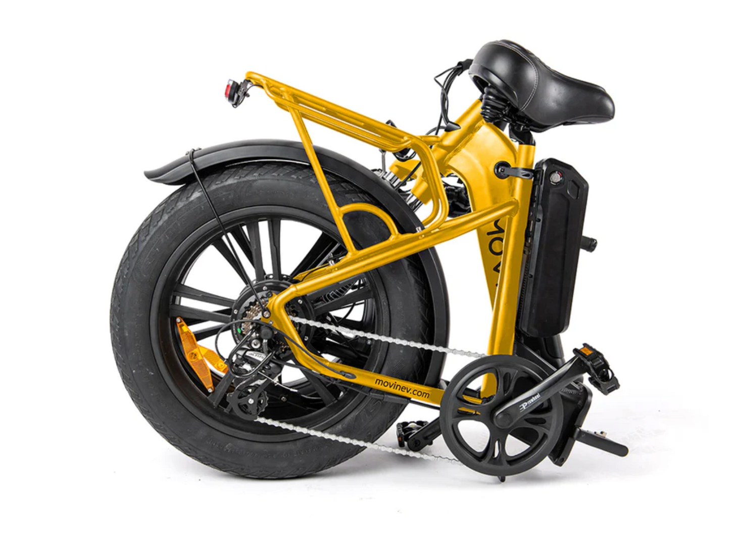 Movin' Pulse - Winter-ready Fat Tire Folding Electric Bike