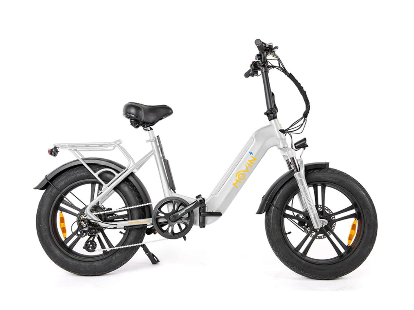 Movin' Pulse - Winter-ready Fat Tire Folding Electric Bike