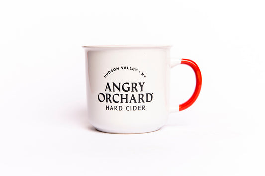 Red and White Mug